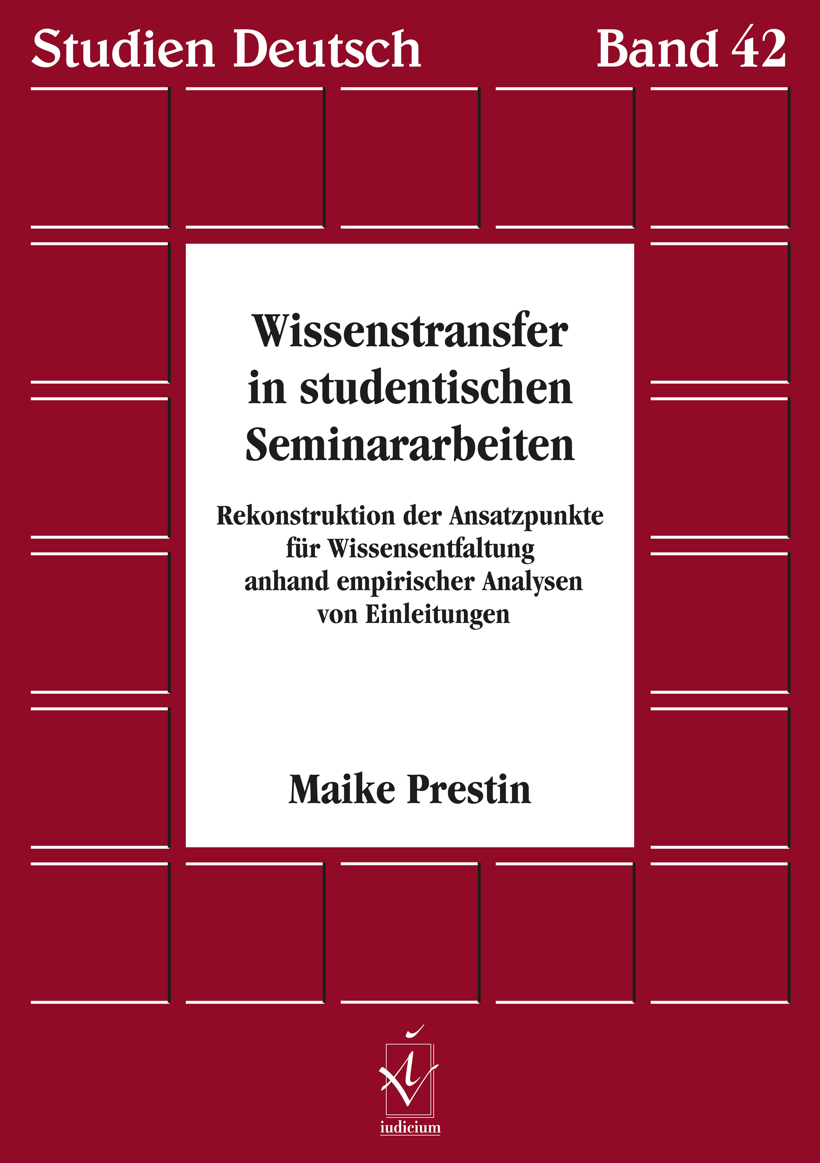 Wissenstransfer in studentischen Seminararbeiten