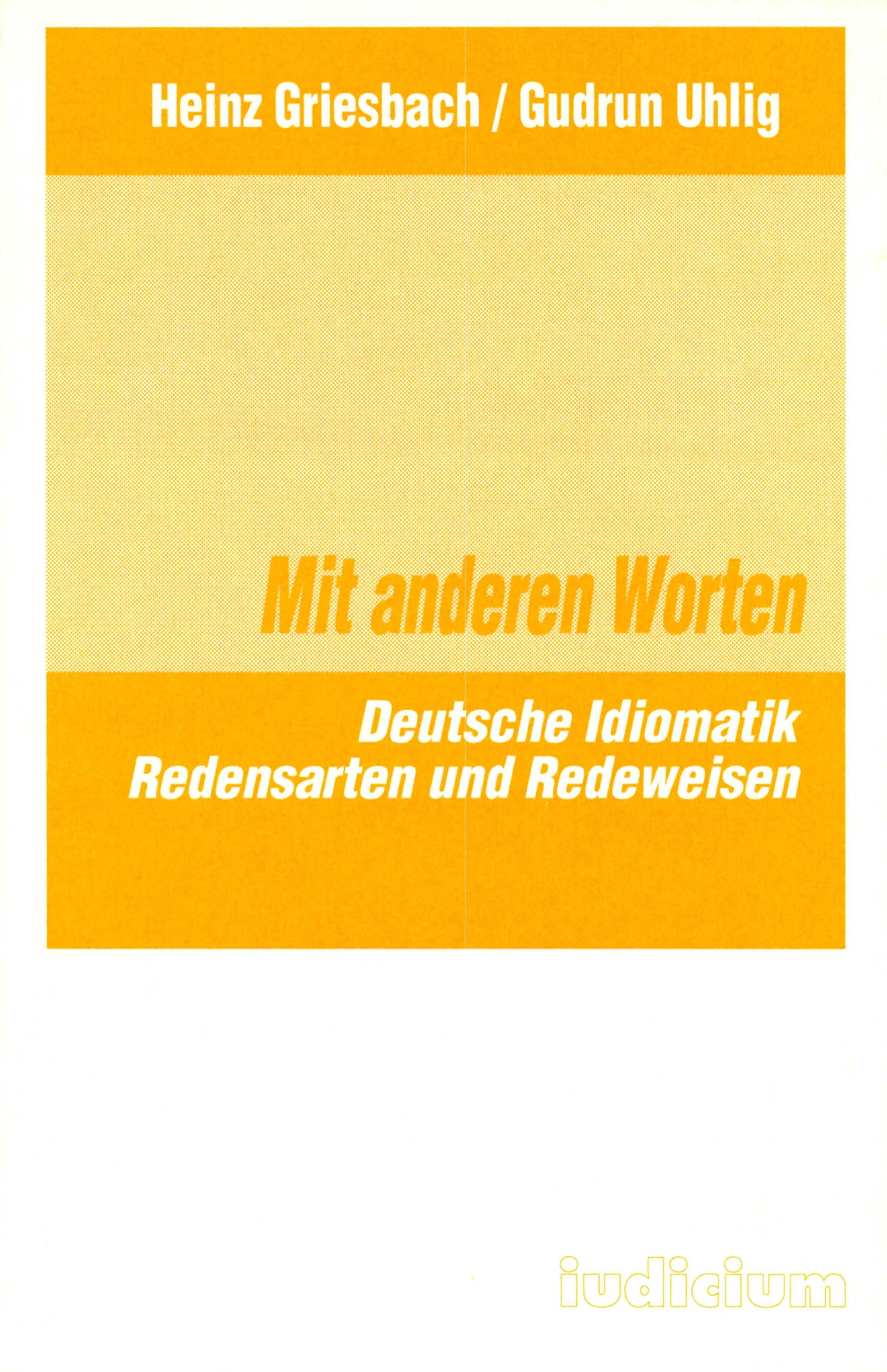 Mit anderen Worten